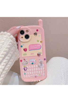 3D Rabbit Korean iPhone Case