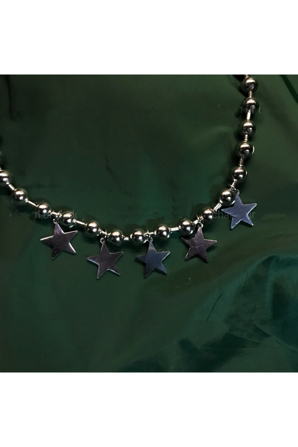 90s Aesthetic Star Metal Necklace