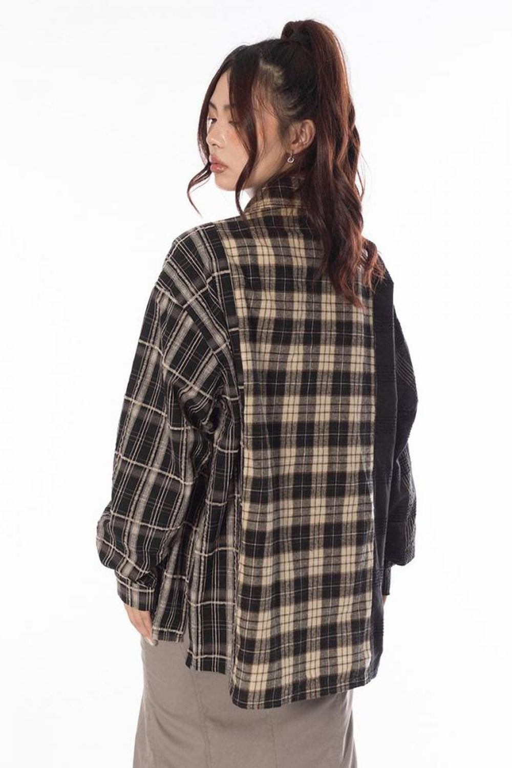 90s Grunge Plaid Shirt