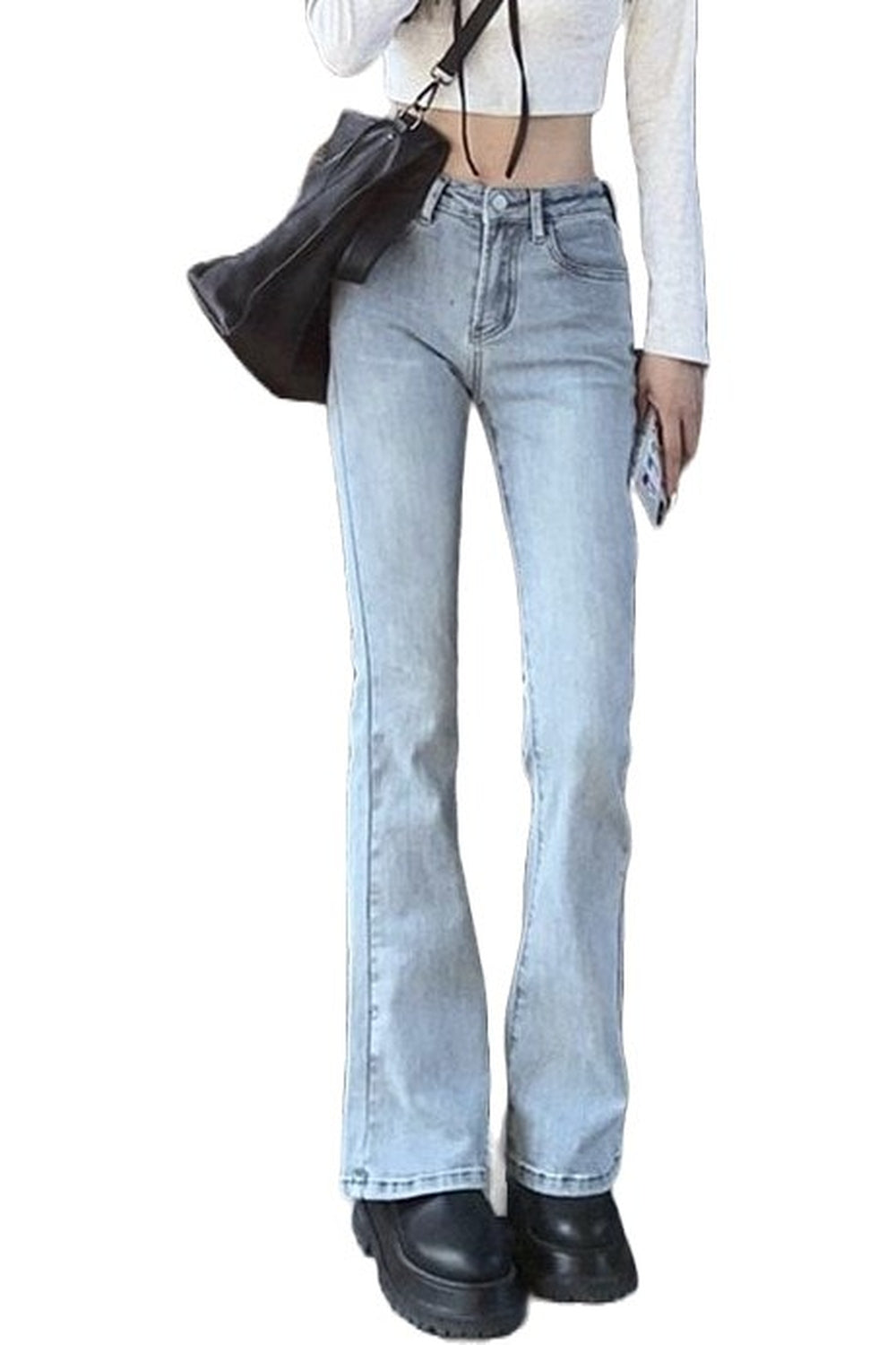 90s Style Flare Jeans