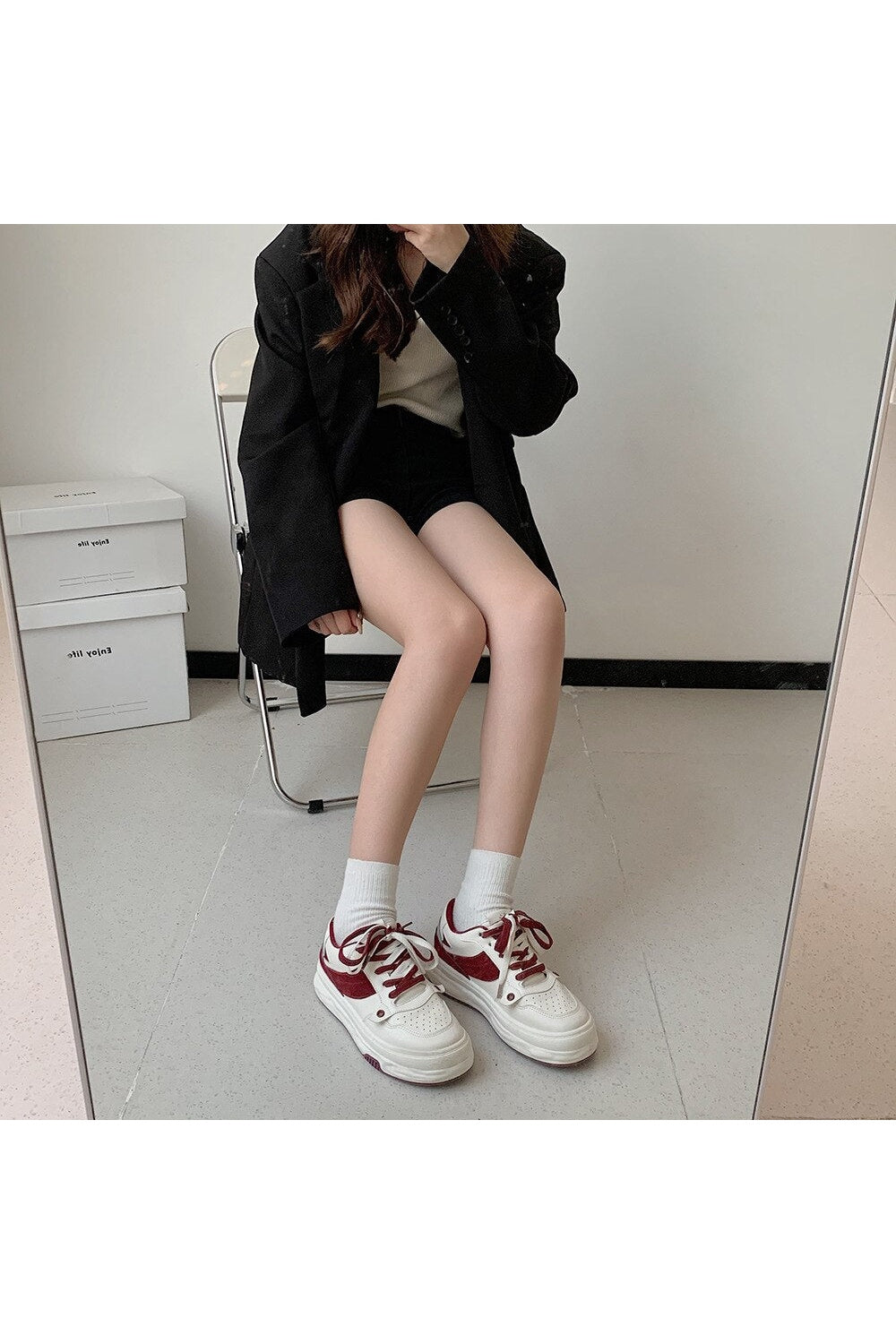 90s White Sneakers