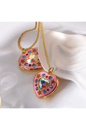 Heart Photo Frame Necklace