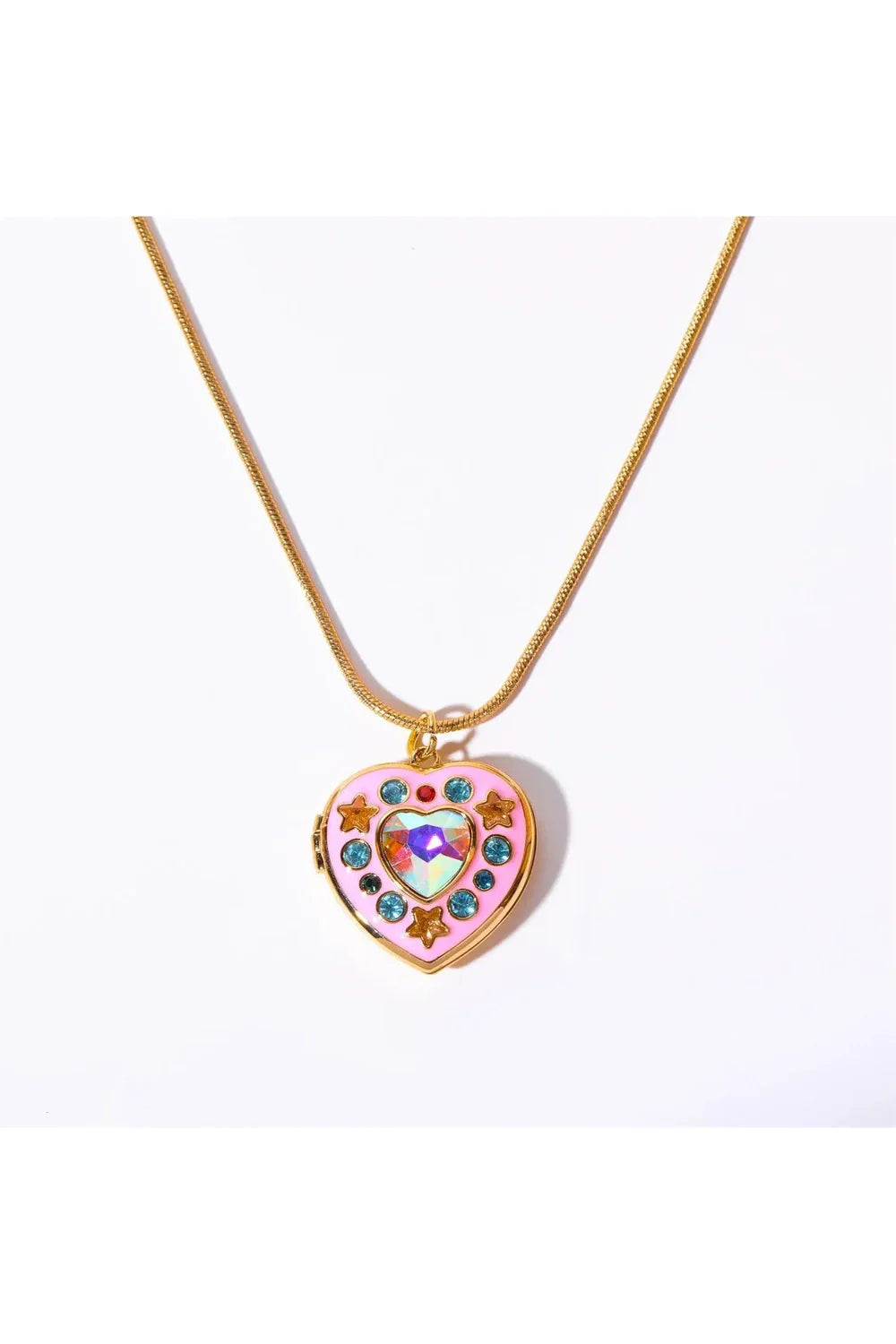 Heart Photo Frame Necklace