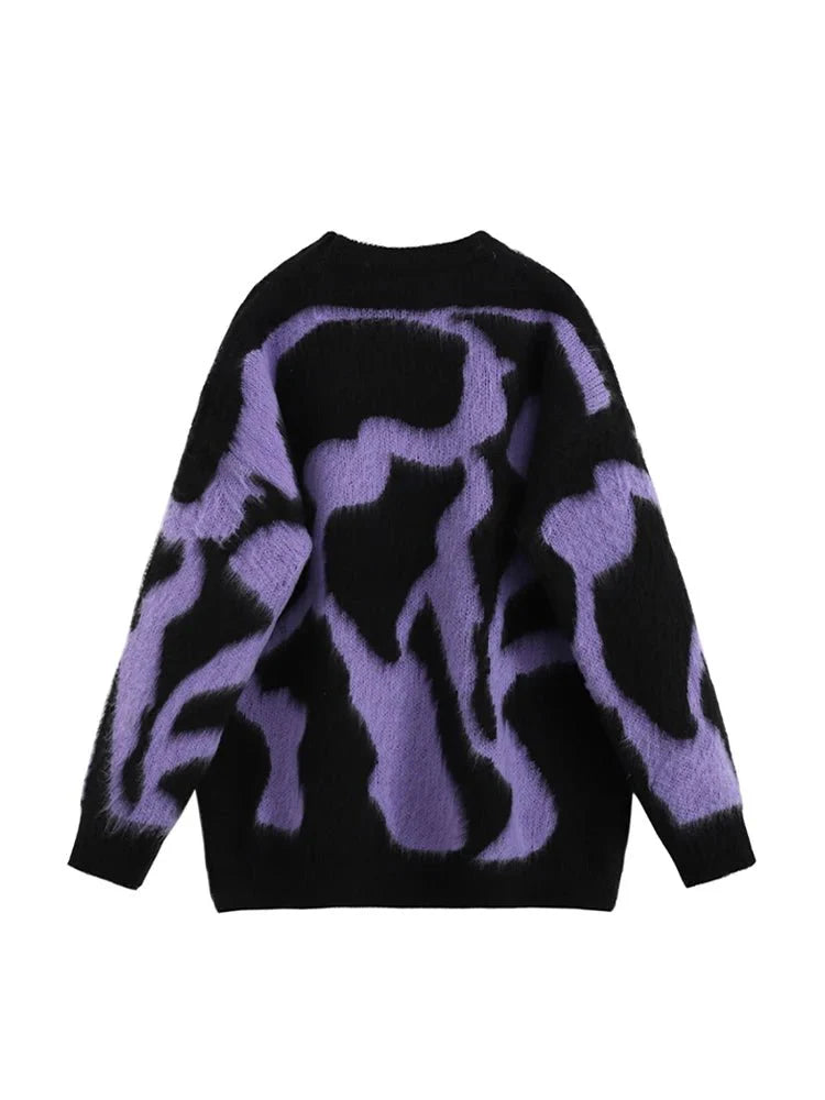 Abstract Dream Oversized Sweater