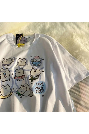 Adorable Doodle Animal T-Shirt