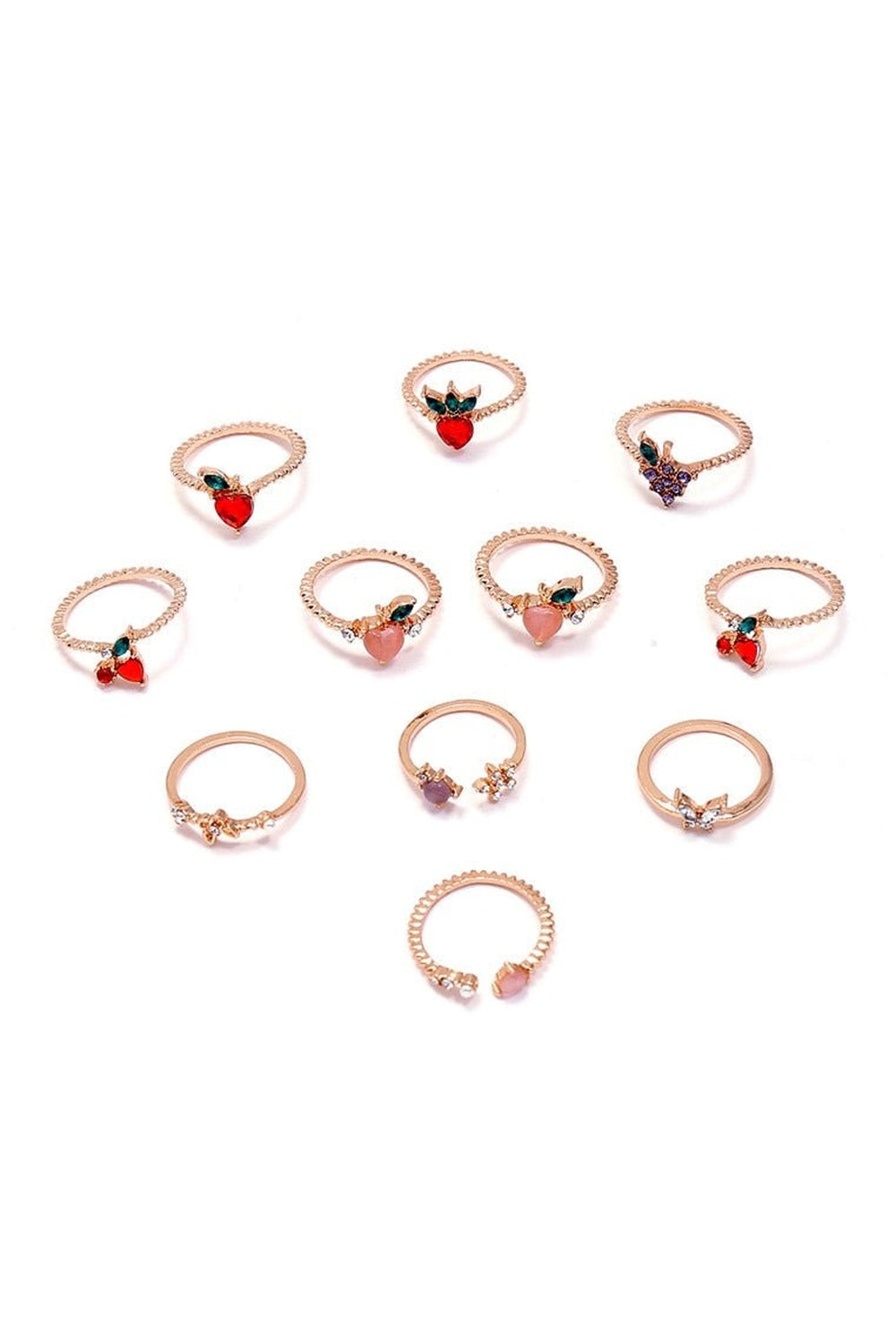 Aesthetic 11 Pcs/Set Rings