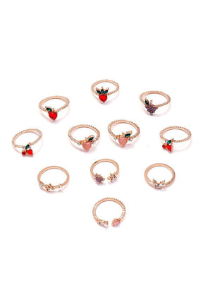 Aesthetic 11 Pcs/Set Rings