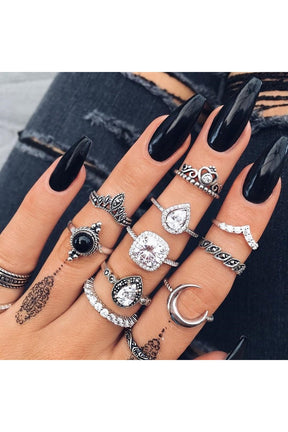 Aesthetic 11 Pcs/Set Rings