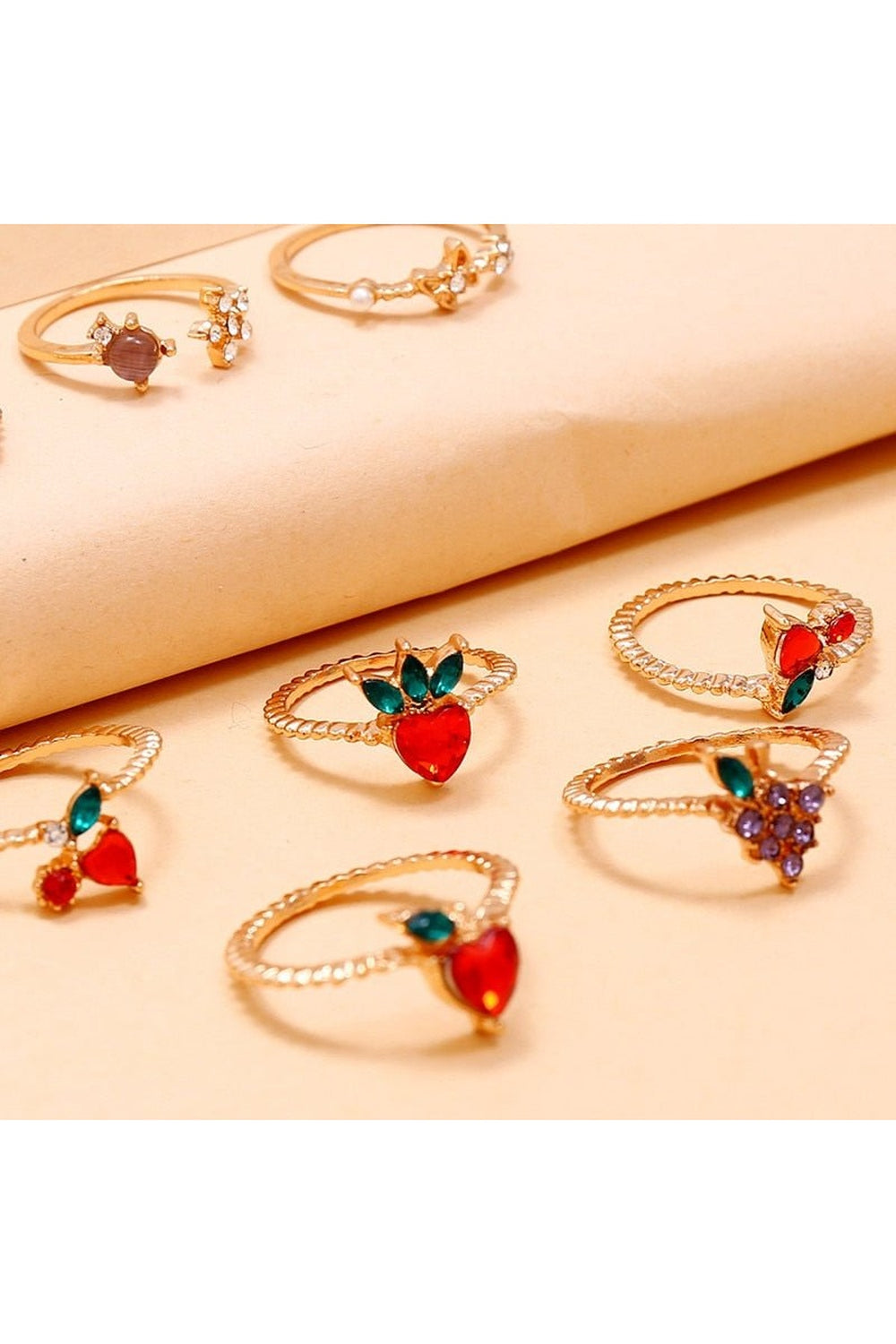 Aesthetic 11 Pcs/Set Rings