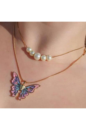 Aesthetic Butterfly Necklace