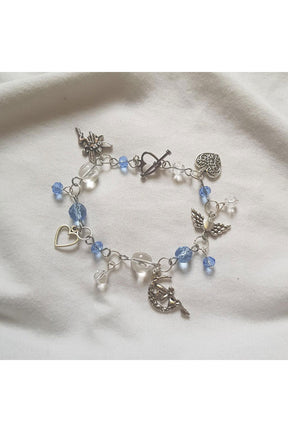 Blue Aesthetic Cute Fairy Bracelet, enchanting accessory.