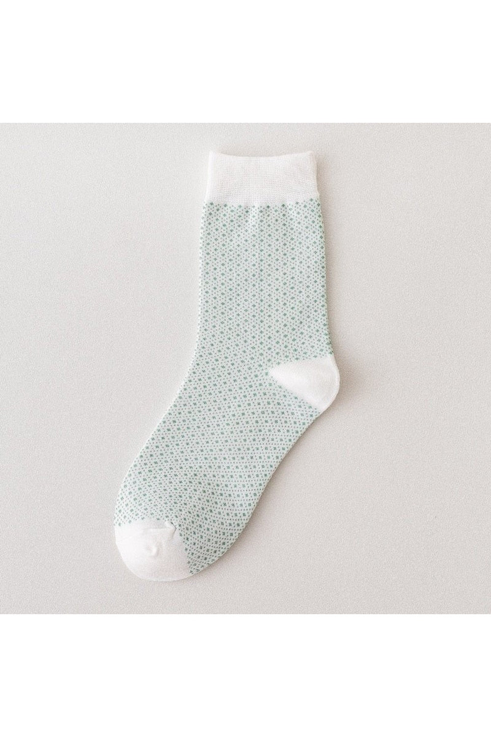 Pastel 5 Aesthetic Socks in charming pastel shades.