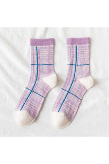 Pastel socks, variant 16, feature cozy aesthetic.