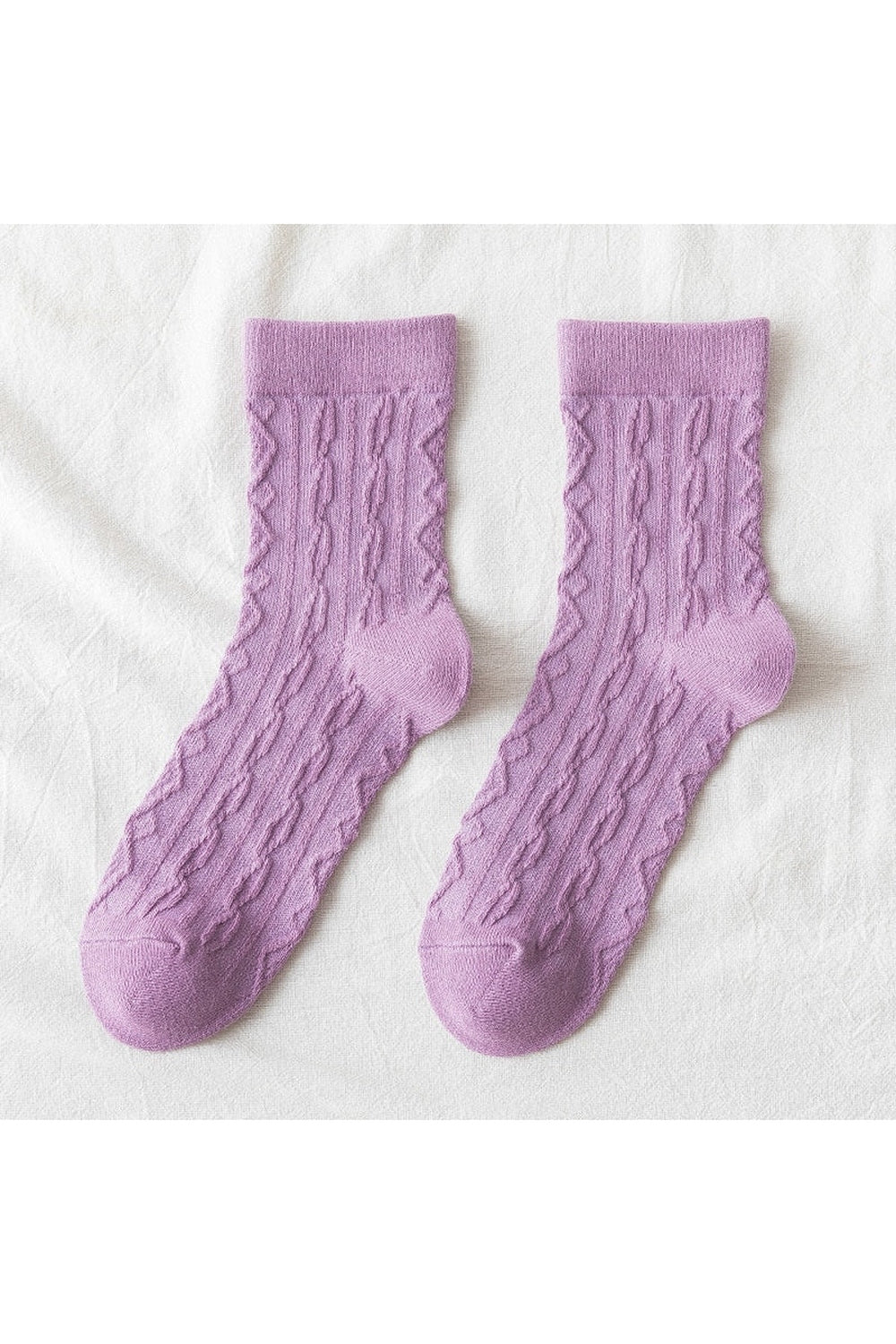 Pastel Aesthetic Socks in Variant 11, featuring soft hues.