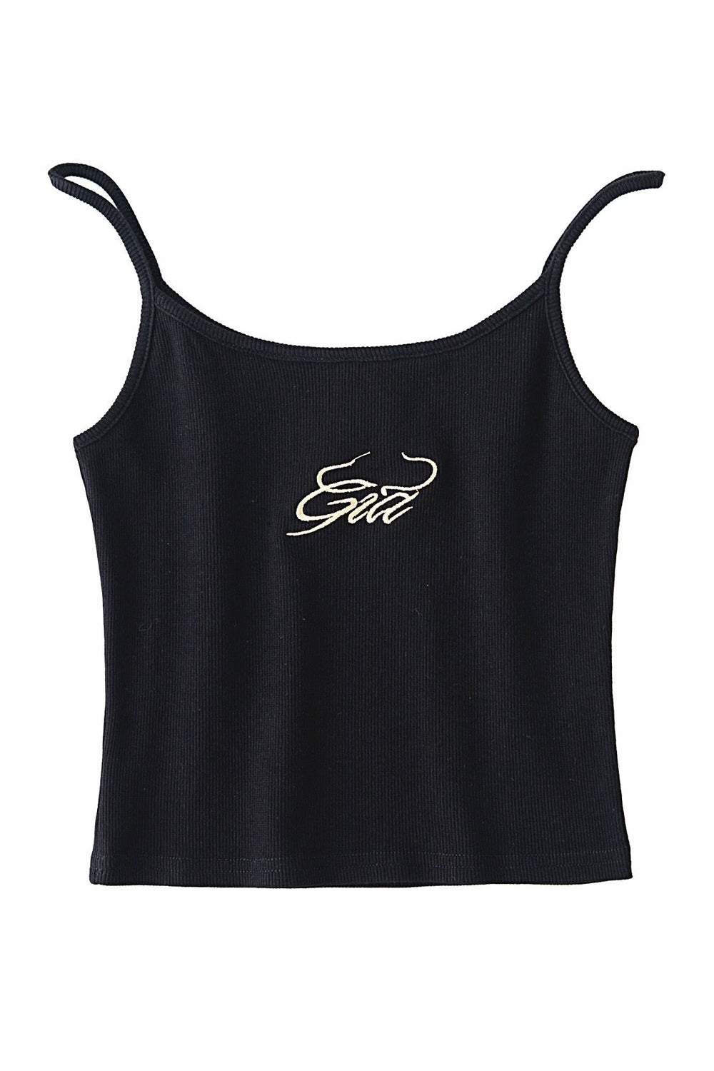 Sleek BLACK Aesthetic Sleeveless Crop Top.