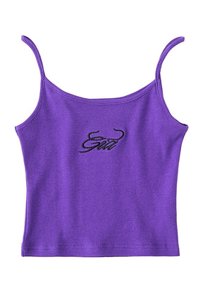 Stylish Purple Aesthetic Crop Top for Summer.