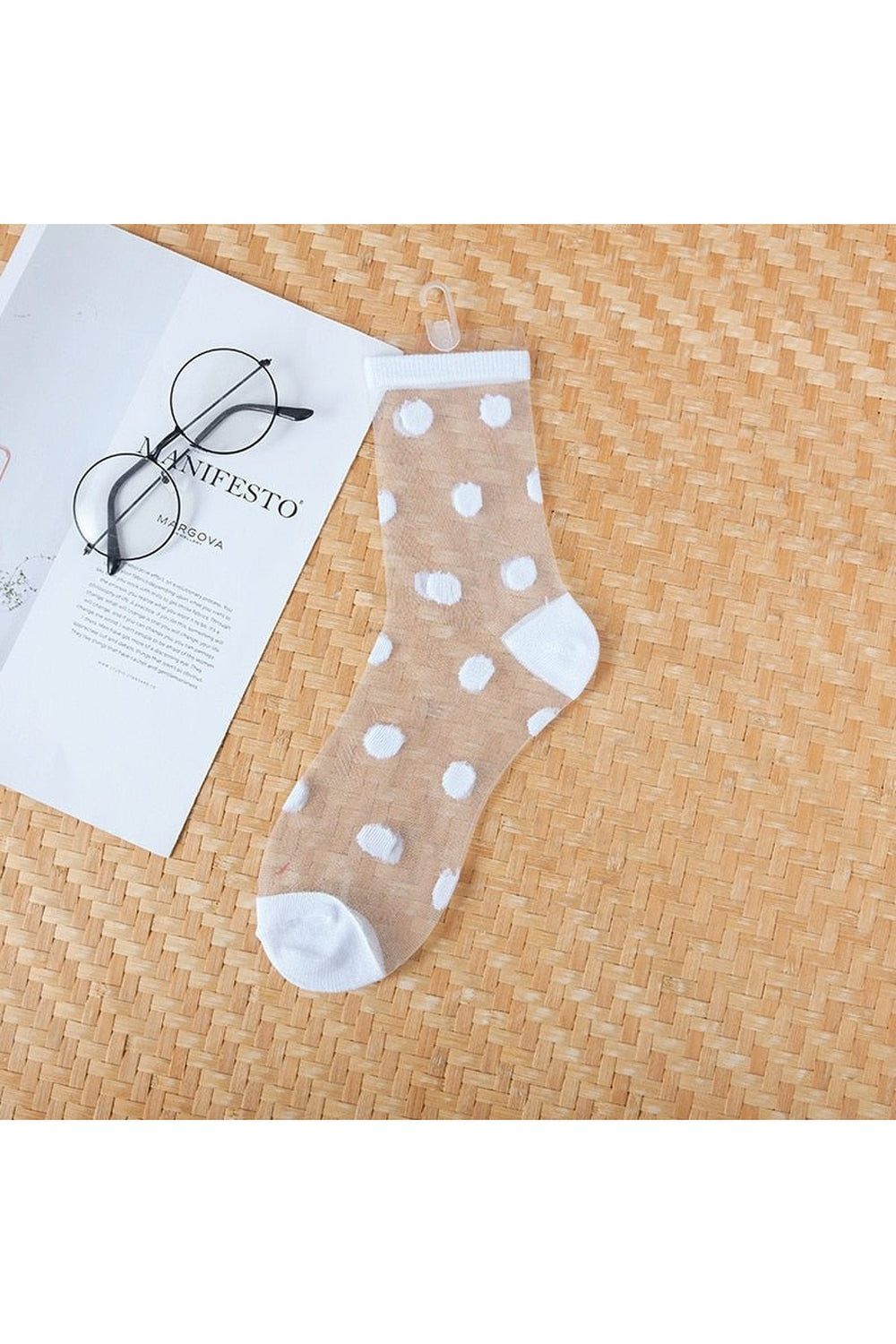 Aesthetic Ultra-thin Transparent Mesh Socks