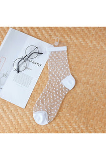 Aesthetic Ultra-thin Transparent Mesh Socks