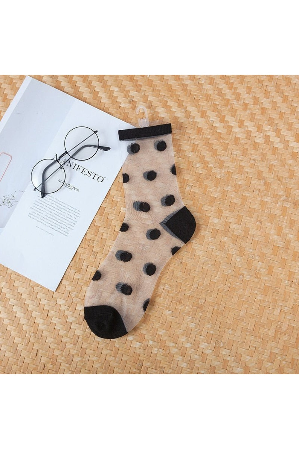 Aesthetic Ultra-thin Transparent Mesh Socks