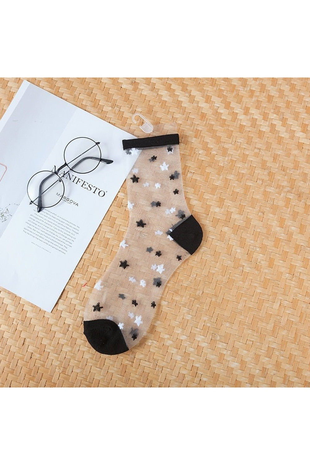 Aesthetic Ultra-thin Transparent Mesh Socks