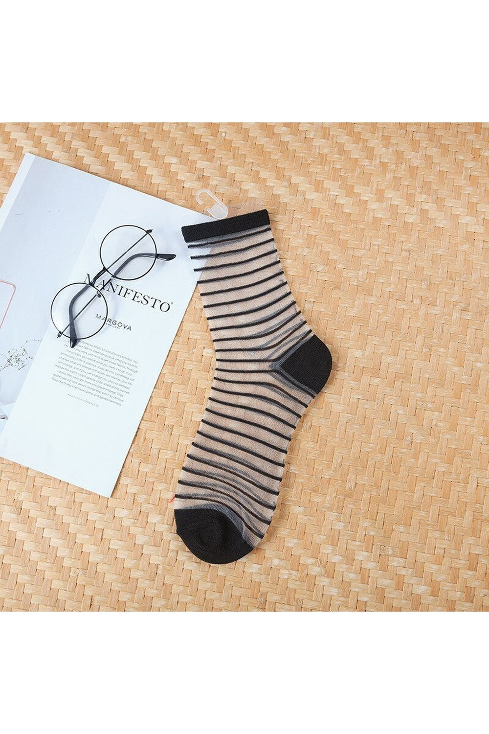 Aesthetic Ultra-thin Transparent Mesh Socks