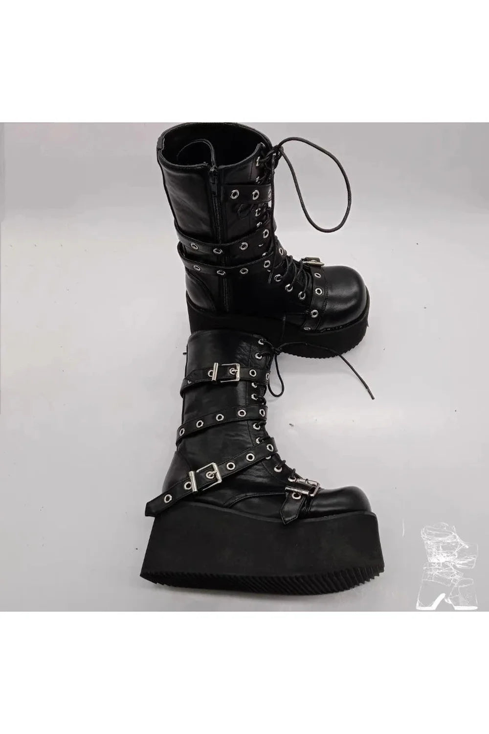 Alt Couture Platform Gothic Boots