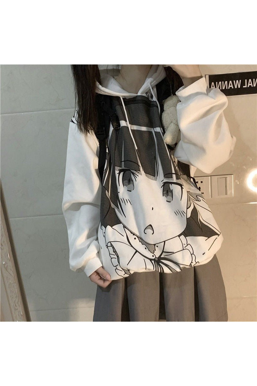 Anime Long Sleeve Sweatshirt