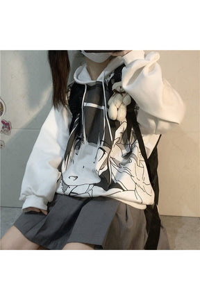 Anime Long Sleeve Sweatshirt