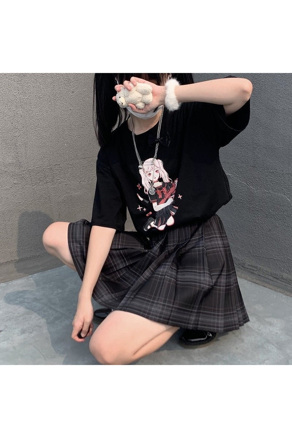 Anime Print Harajuku T-shirt