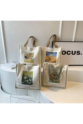 Artwork Canvas Shopper Bag