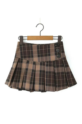 Autumn Waltz Pleated Skirt