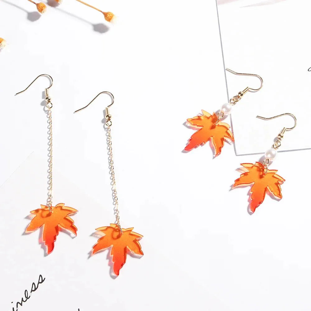 Autumn Whisper Dangle Earrings