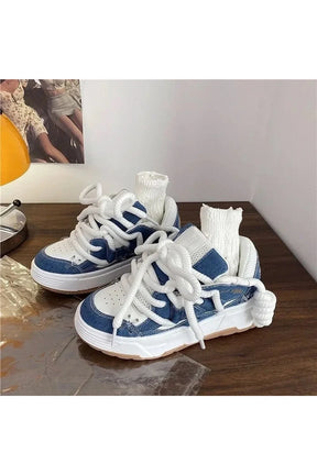 Azure Wave Sneakers