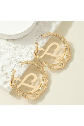 Trendy Baddie Large Earrings in edgy variant E2419-T.