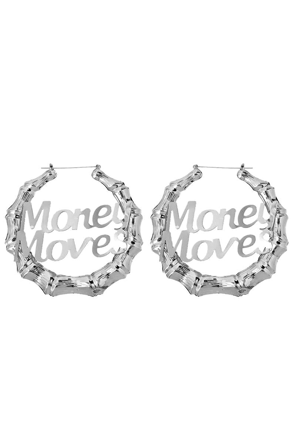 Stylish Baddie Stainless Steel Earrings variant 145005SL.