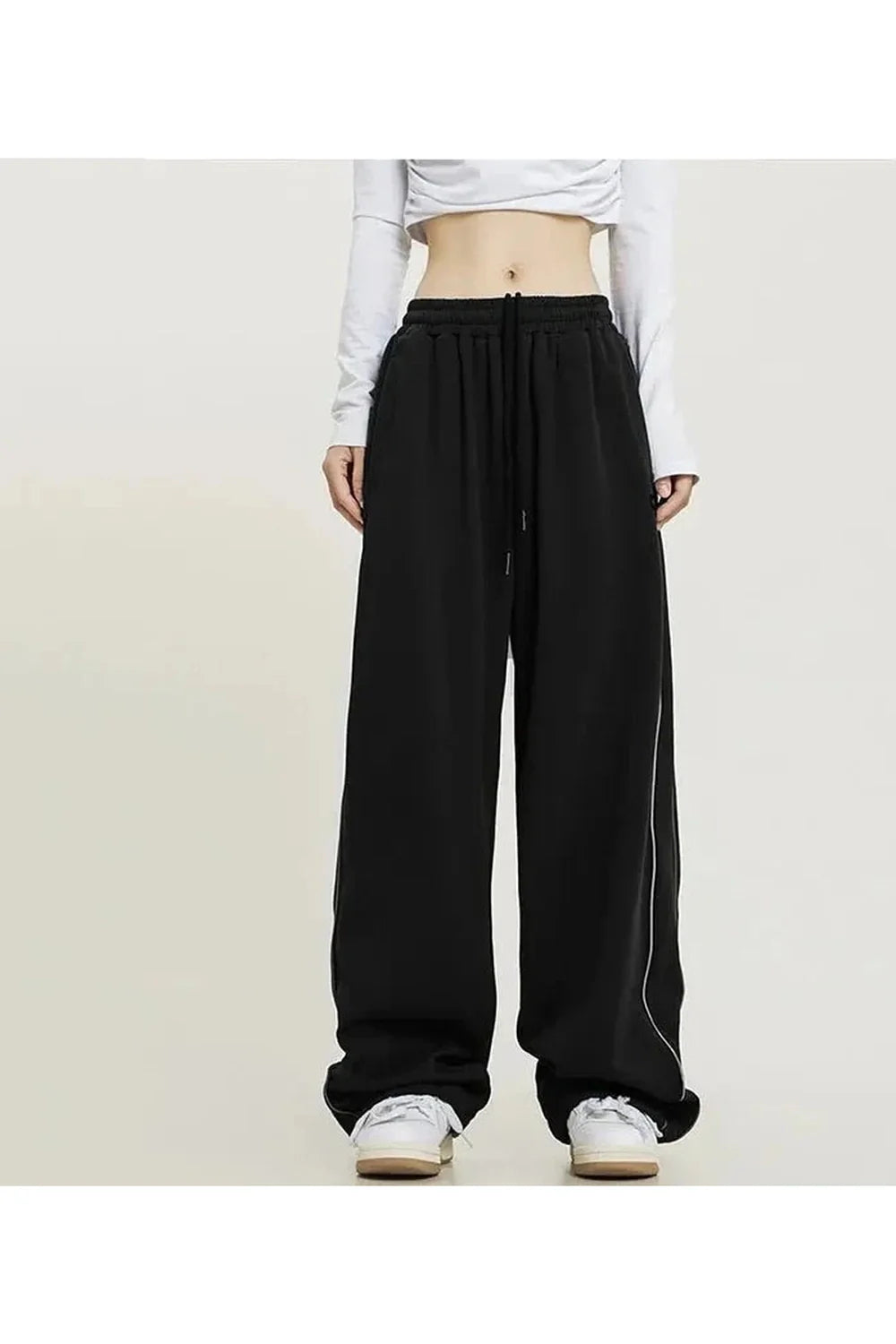 Baggy Jogging Women's Striped Sweatpants