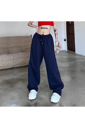 Baggy Jogging Women's Striped Sweatpants