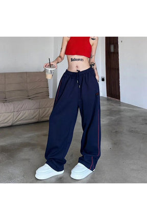 Baggy Jogging Women's Striped Sweatpants