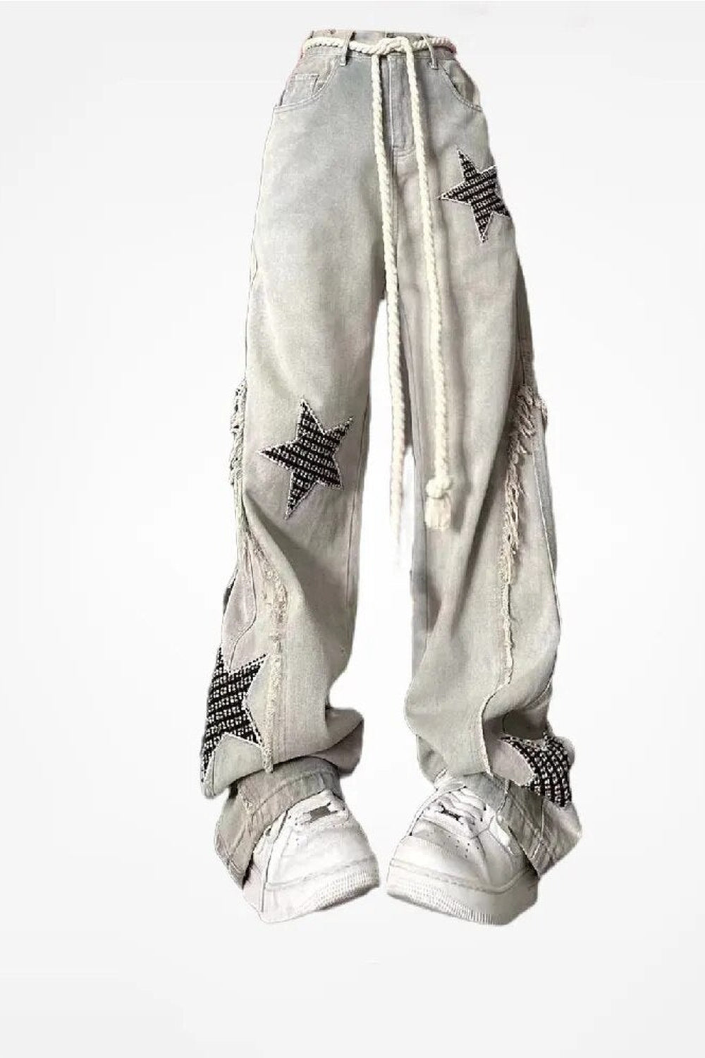 Fall Acubi Baggy Star Denim Jeans