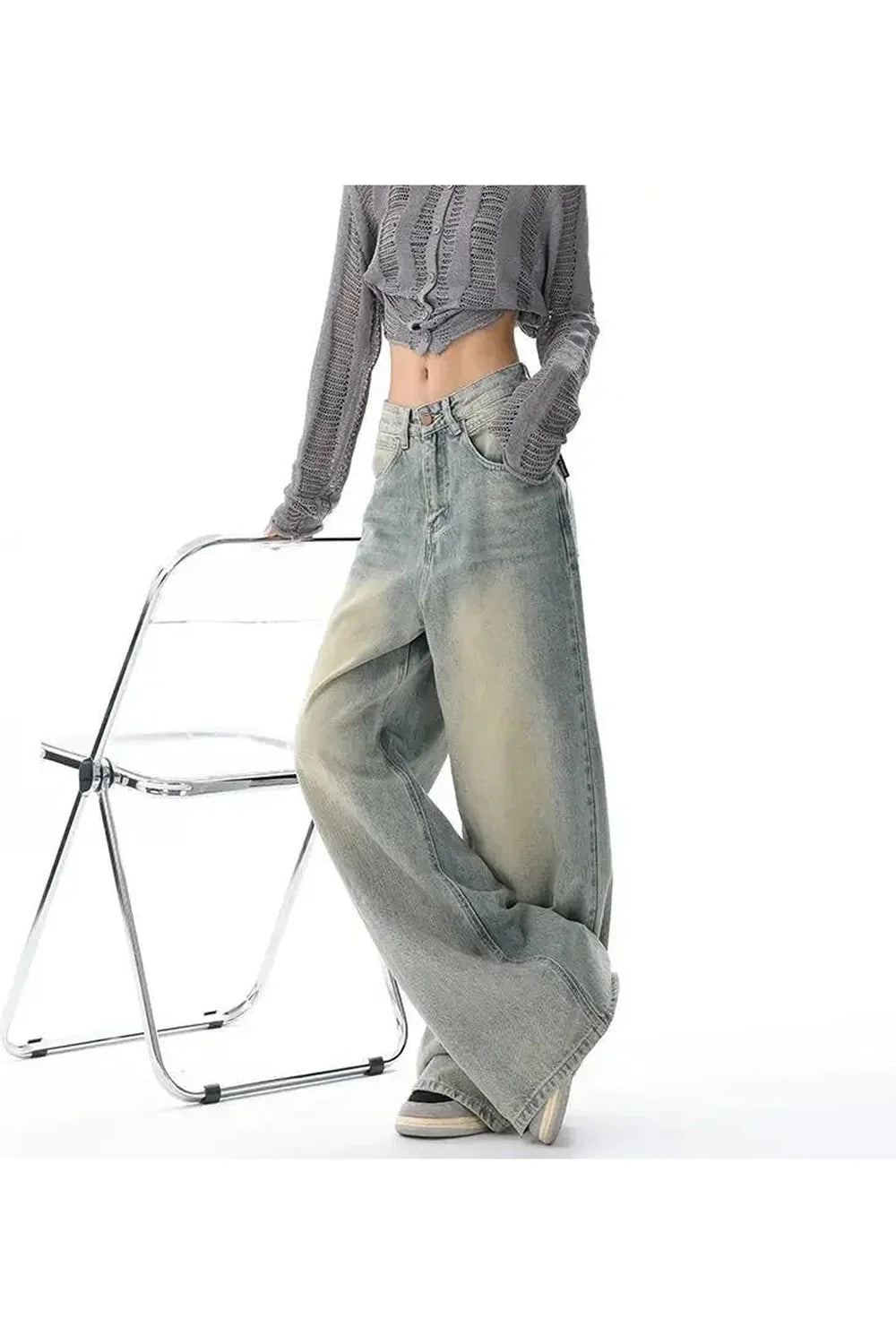 Fall Baggy Wide Leg Jeans