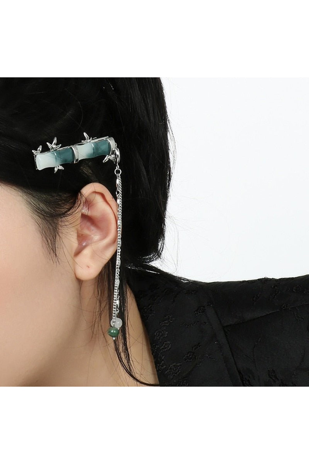 Bamboo Joint Shape Hair Clips