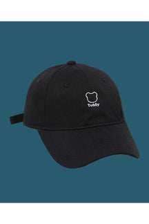 Bear Embroidery Baseball Hat