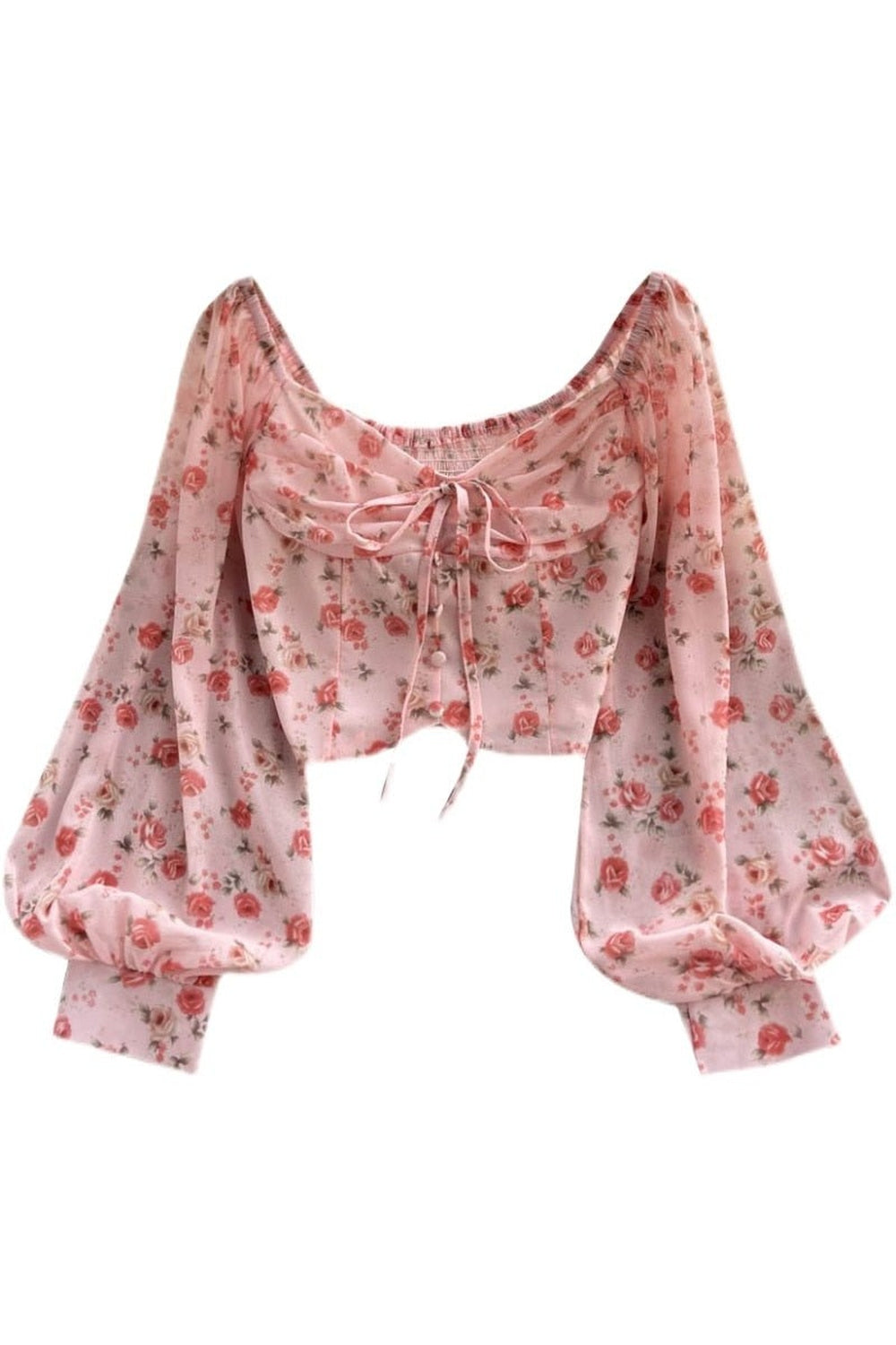 Bohemian Floral Blouse