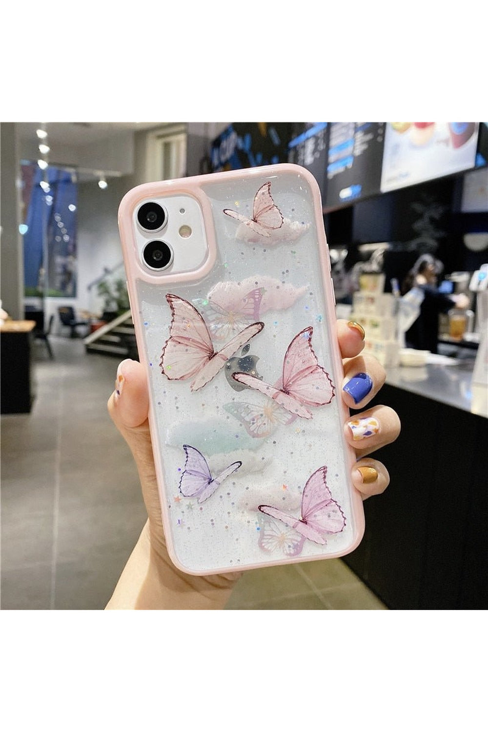 Butterfly Soft iPhone 12 13 11 Pro Max Case