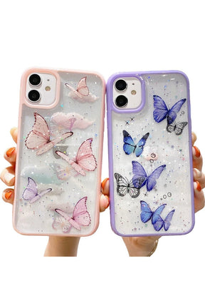 Butterfly Soft iPhone 12 13 11 Pro Max Case