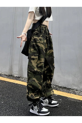 Camouflage Cargo Summer Pants