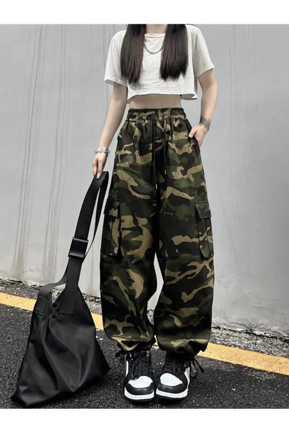 Camouflage Cargo Summer Pants