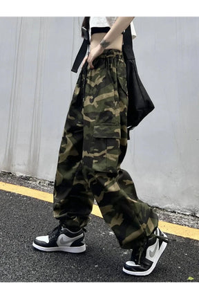 Camouflage Cargo Summer Pants