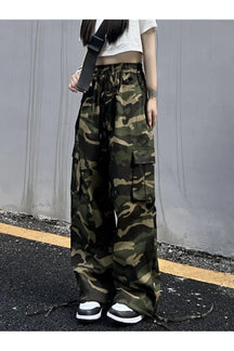 Camouflage Cargo Summer Pants