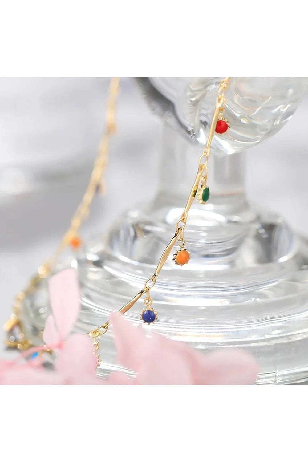 Candy Color Tassel Necklace